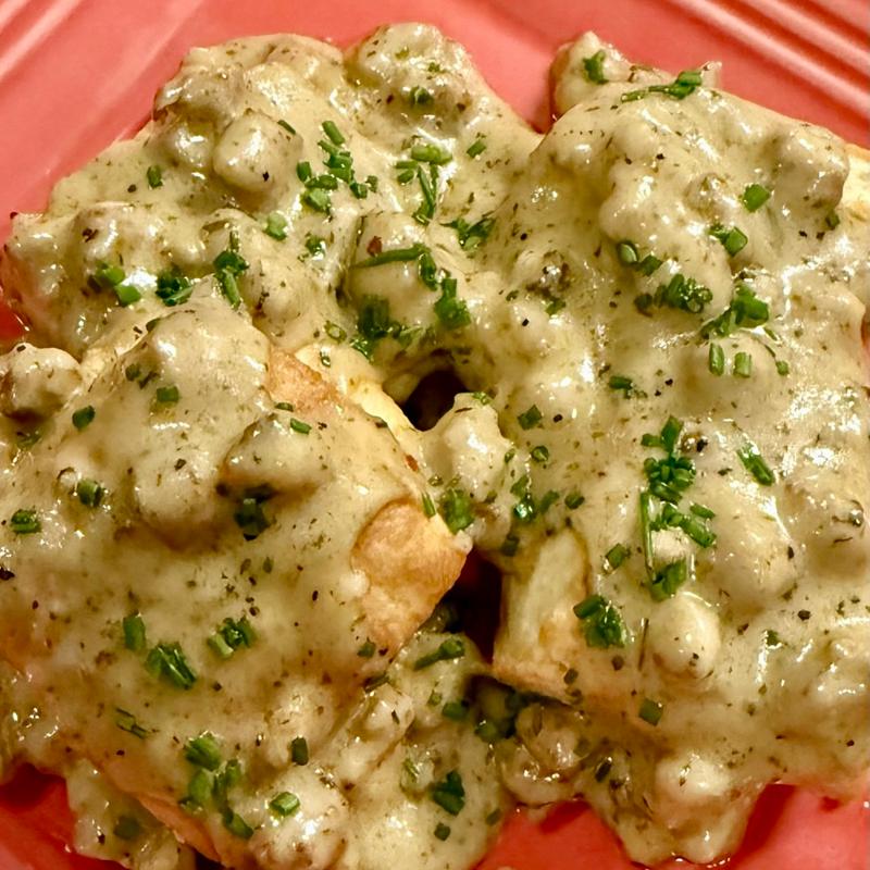 Biscuits and Sausage Gravy photo