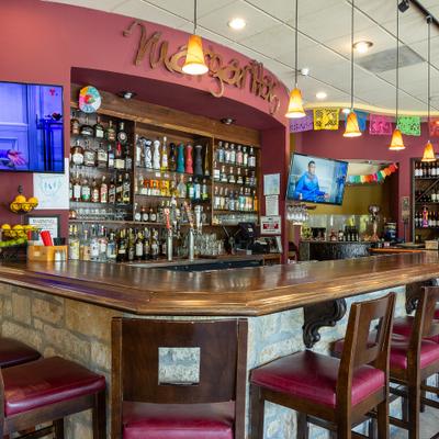 Interior, bar area.