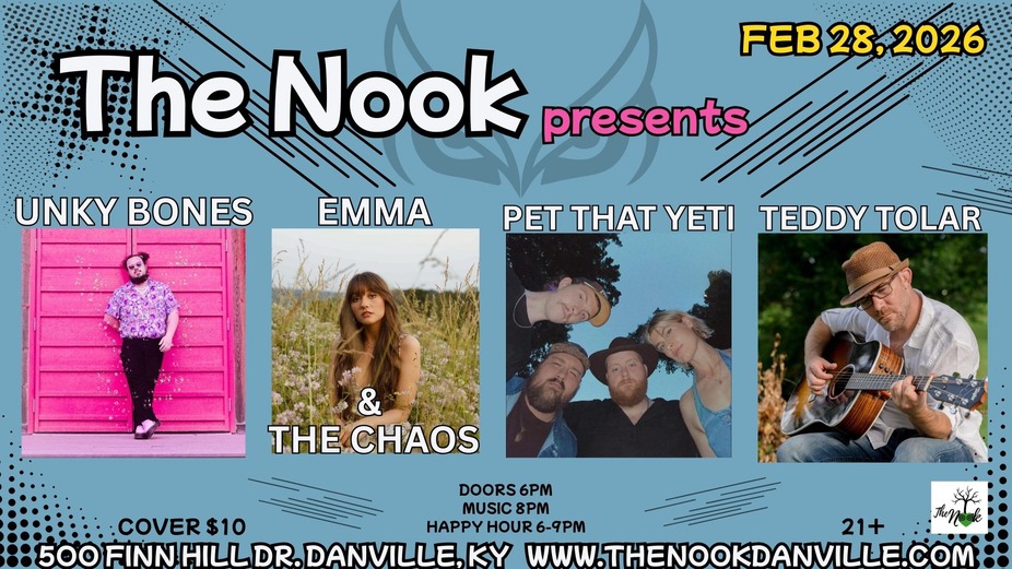 UNKY BONES, EMMA and the CHAOS, PET THAT YETI, and TEDDY TOLAR event photo