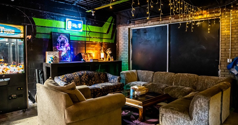 Interior, lounge area