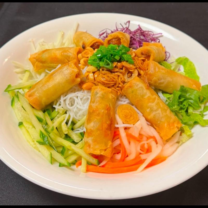 Vegetable Egg Rolls Vermicelli photo