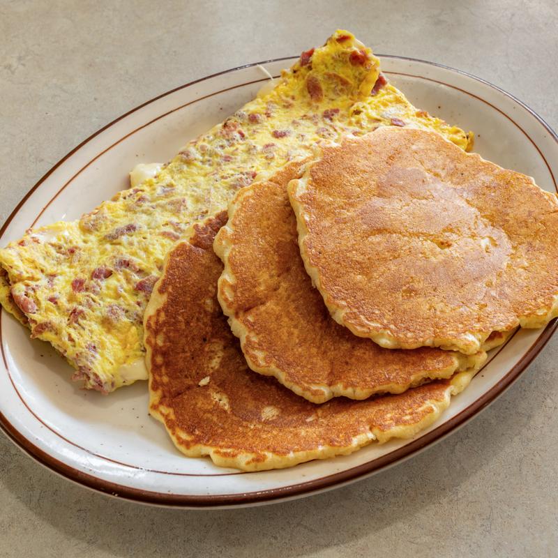 Corned Beef & Swiss Omelet photo