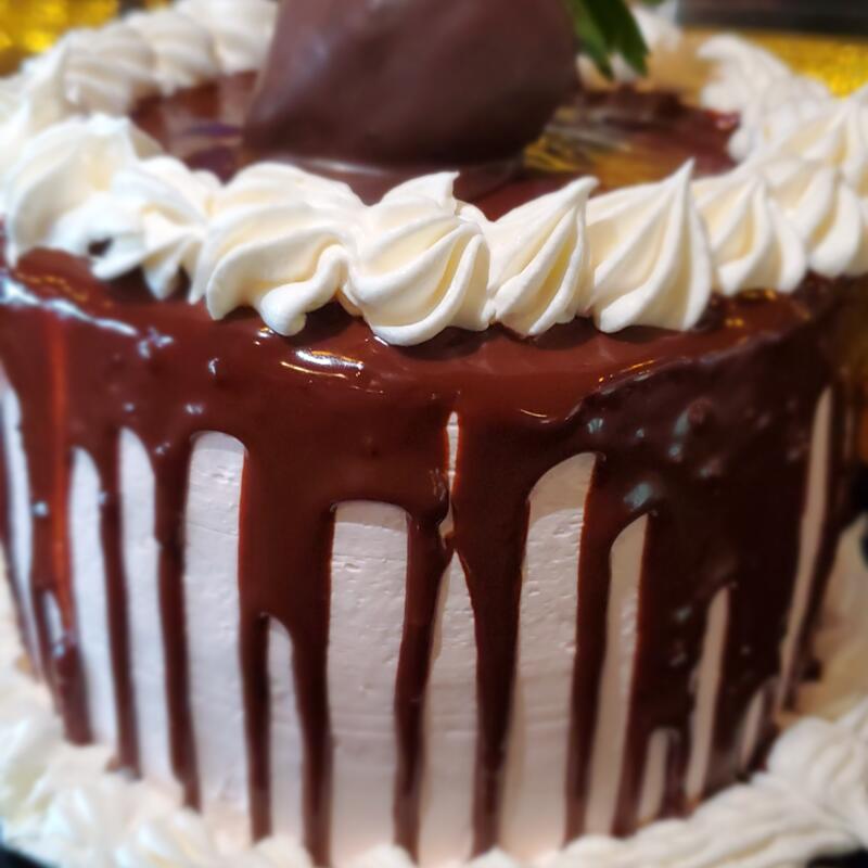 Chocolate Covered Strawberry Cake photo