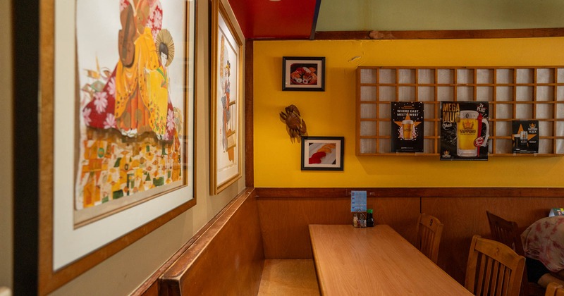 Interior dining area