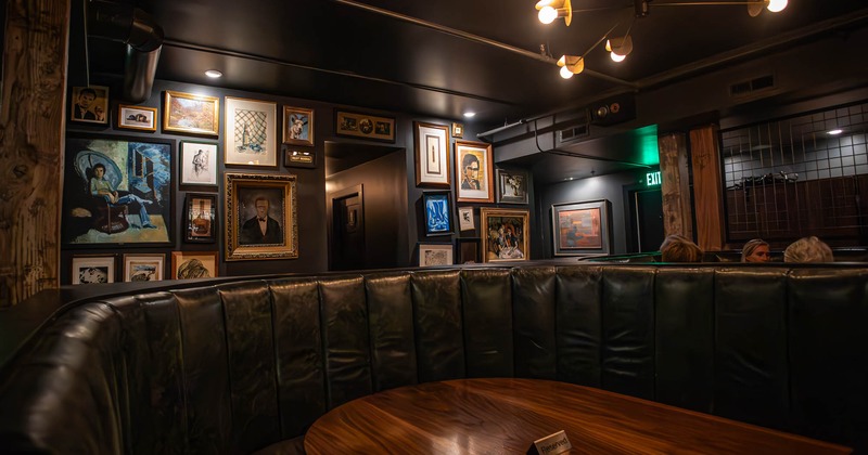 Interior seating space