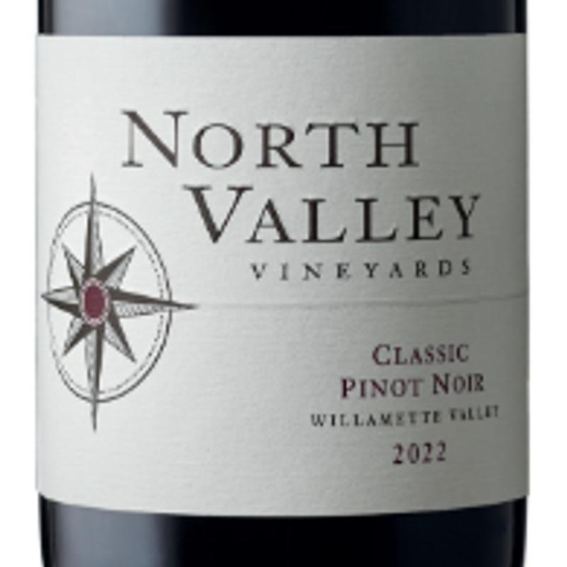 North Valley Vineyards, Pinot Noir, Willamette Valley, Oregon, USA, 2022 photo