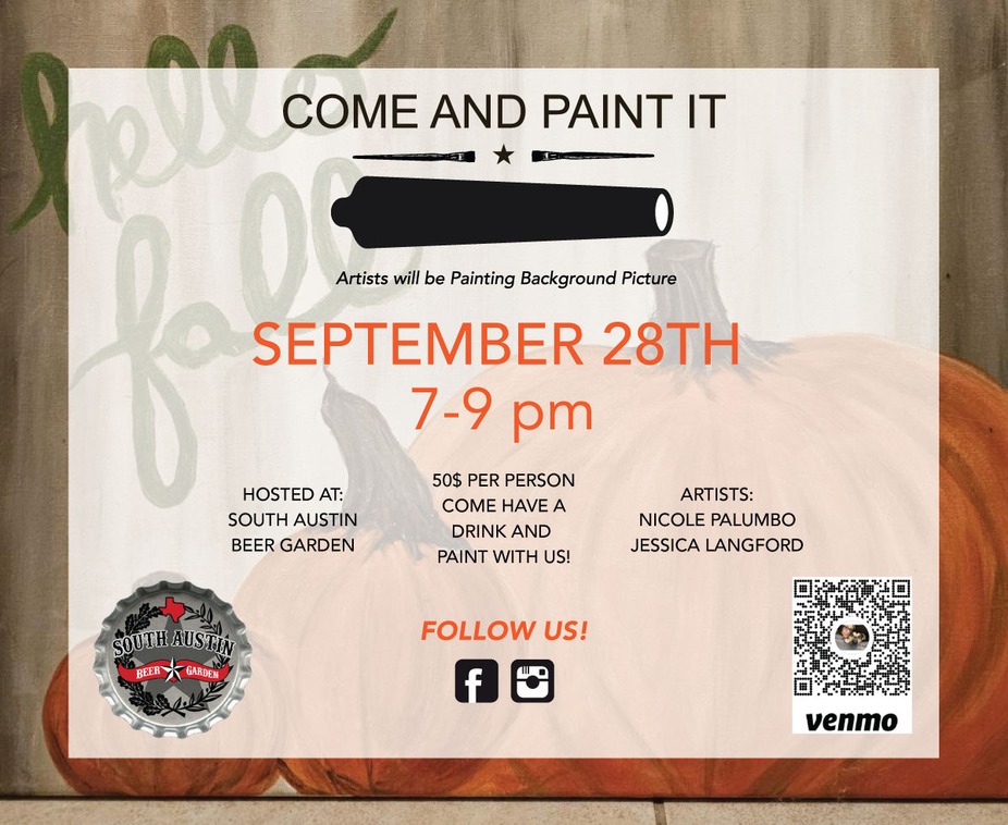 Come & Paint It event photo