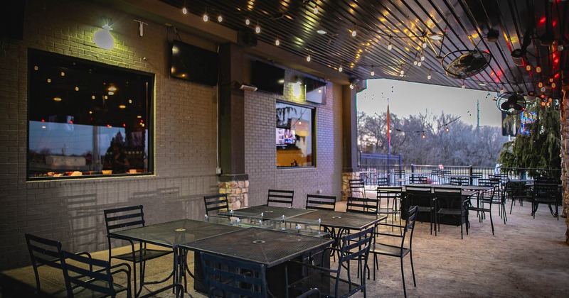 Exterior, patio seating