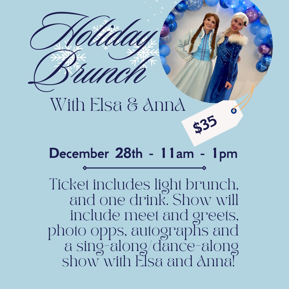 Holiday Brunch with Elsa & Anna event photo