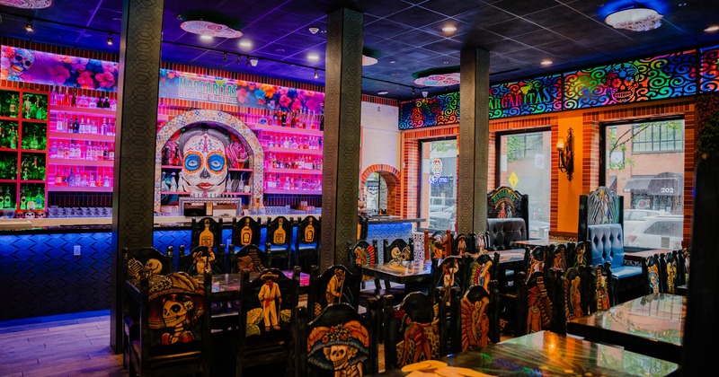 Interior, dining area