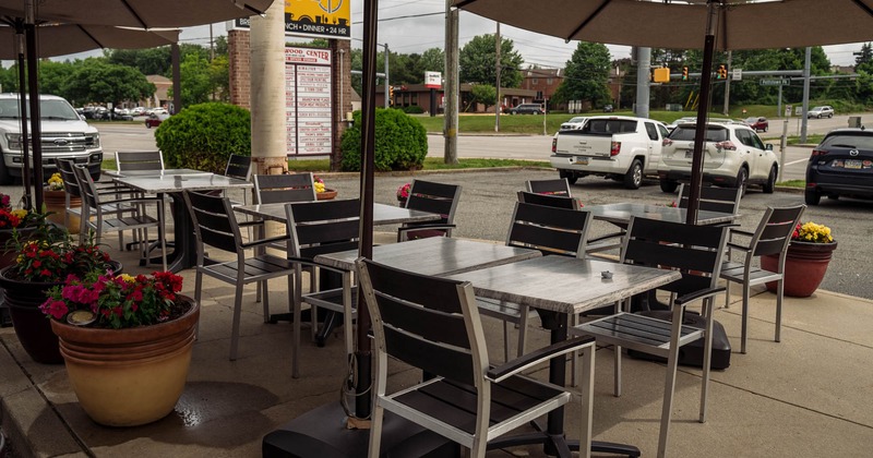 Exterior, covered patio