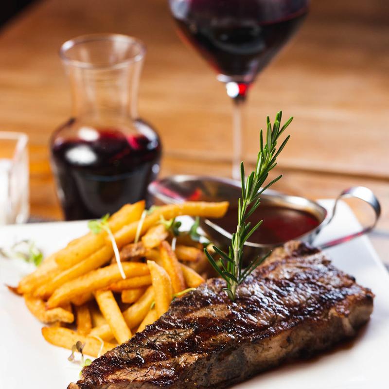 Grilled Organic Hanger Steak photo