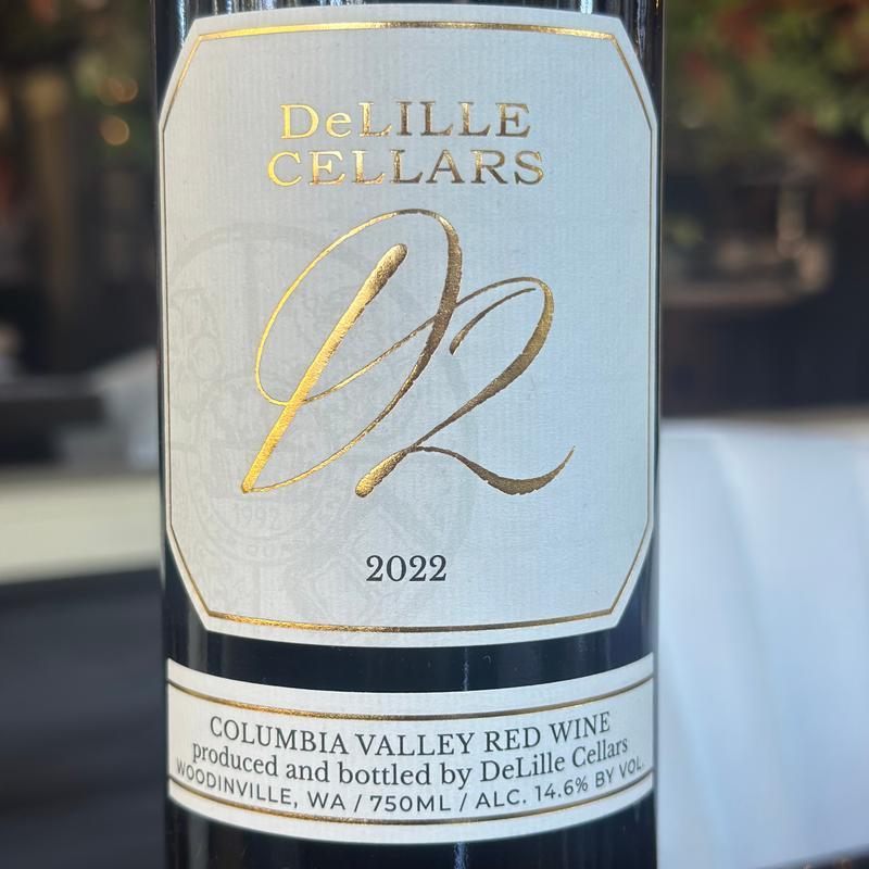 DeLille Cellars ‘D2’ photo