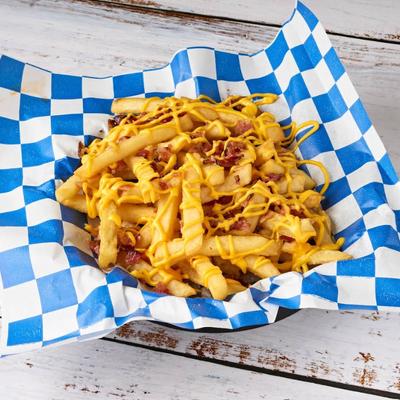 Bacon Cheddar Fries.