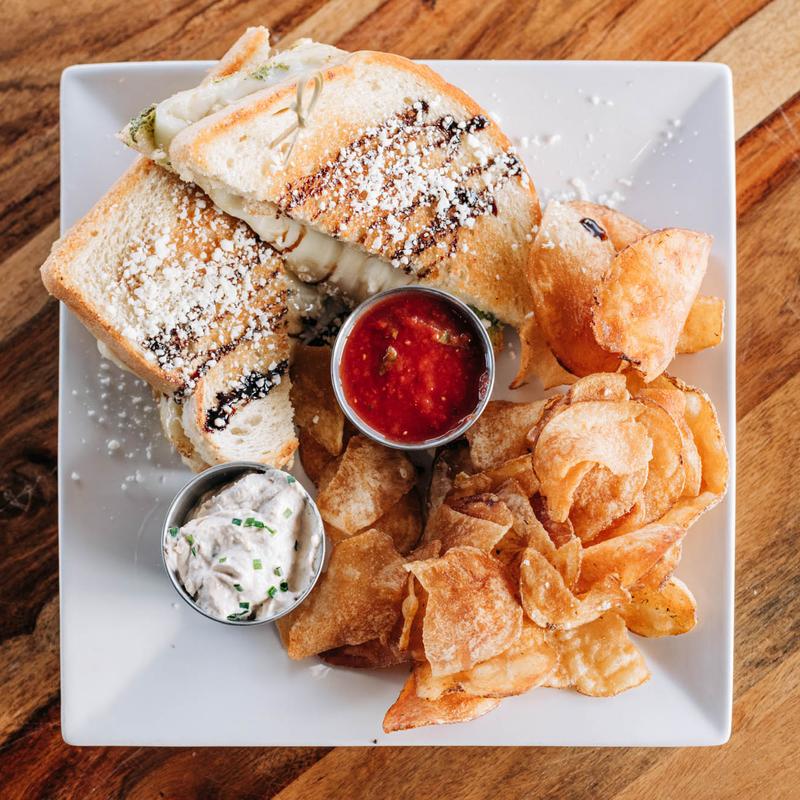 Basil Pesto Grilled Cheese photo