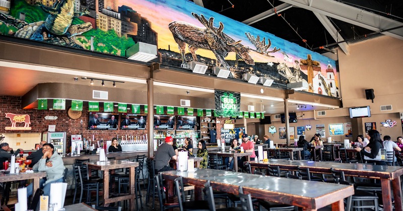 Interior, seating area