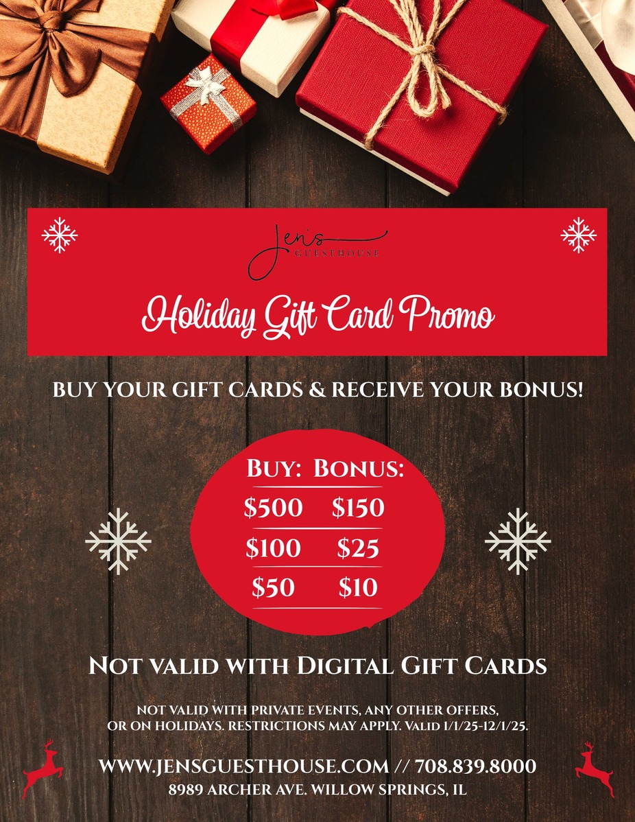 Holiday Gift Card Promo event photo