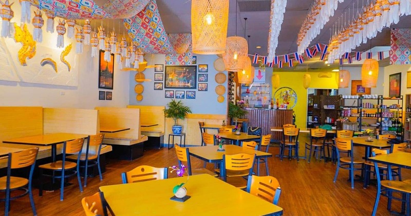 Interior, main dining area