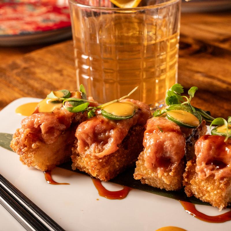 menu item 13 of 16, Crispy Tuna Rice