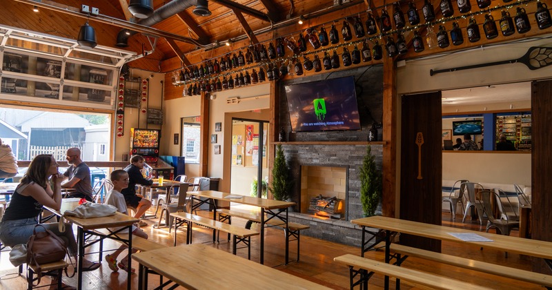 Interior, seating area