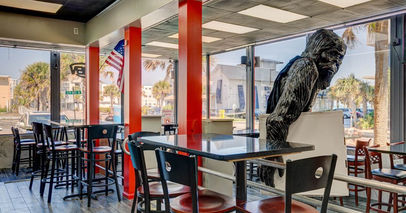 Interior dining area