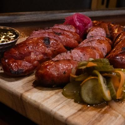 Local Meat Locker Sausage.