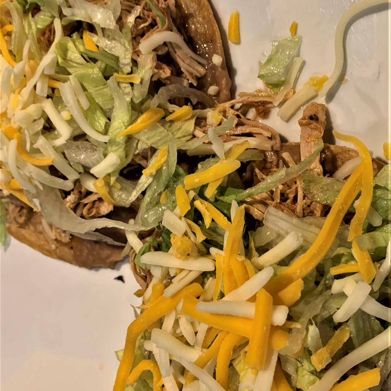 menu item 115 of 122, Tostada