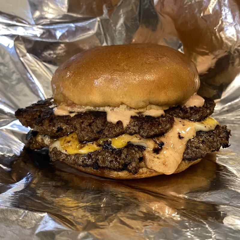 Smash Burger and Fries photo