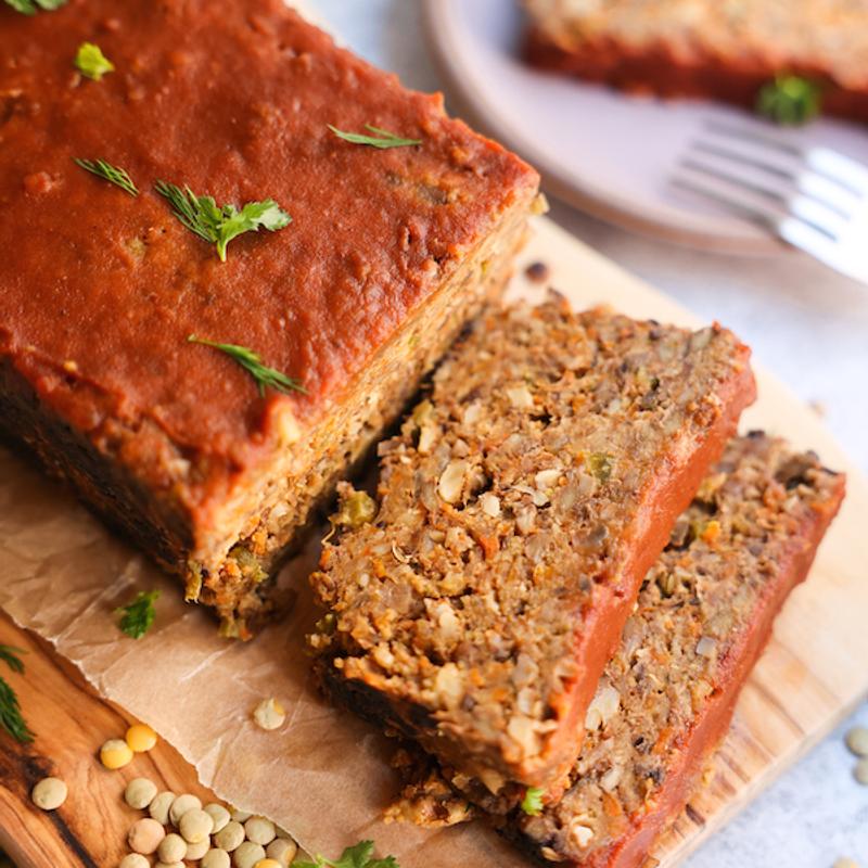 Lentil loaf photo
