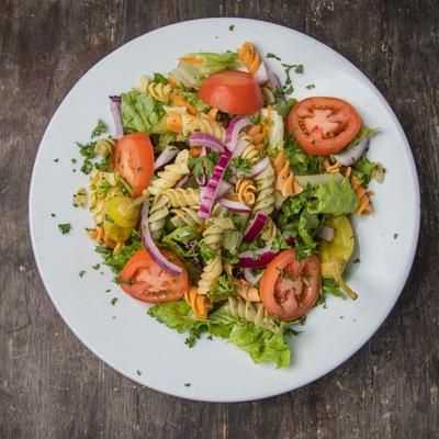 Pasta Salad, top view