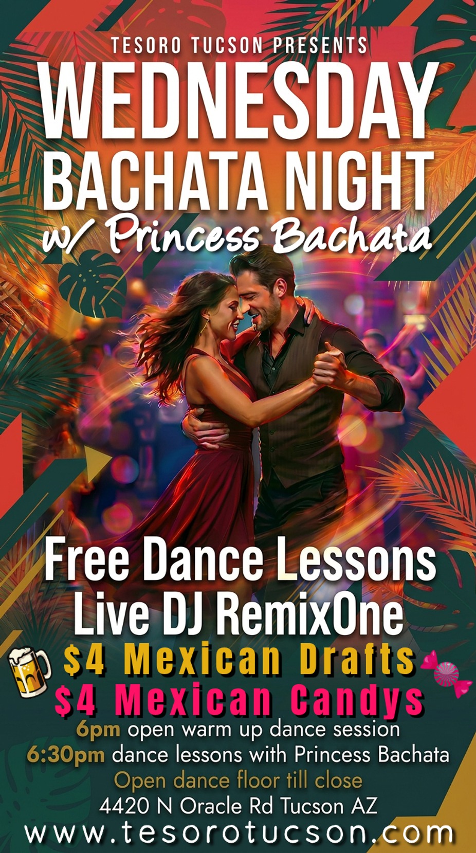 Wednesday Bachata Night! 💃🕺 event photo