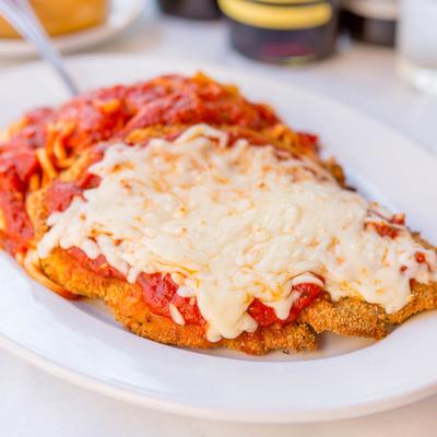 Chicken Parmigiano.