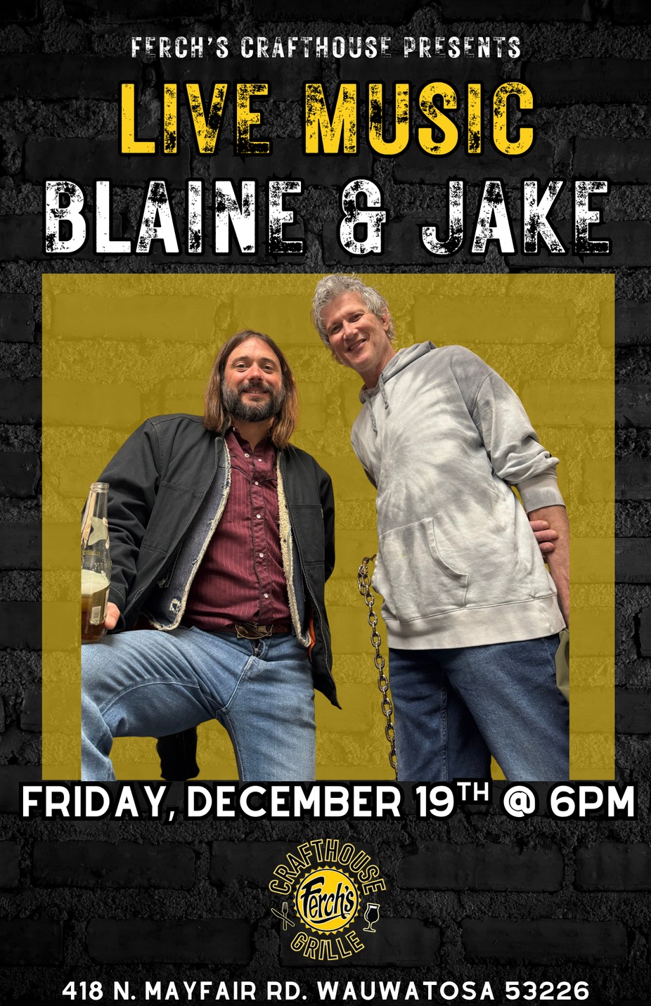 Live Music- Blaine & Jake event photo