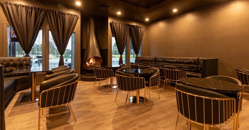 Interior, seating area