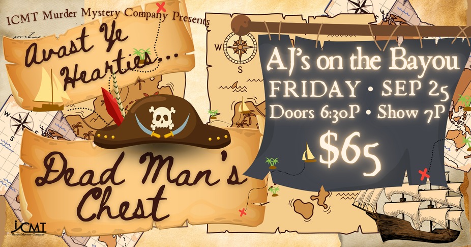 Pirate Murder Mystery Dinner at AJ's! event photo