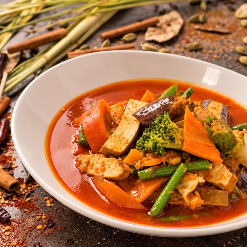 Mixed Vegetable Curry** photo