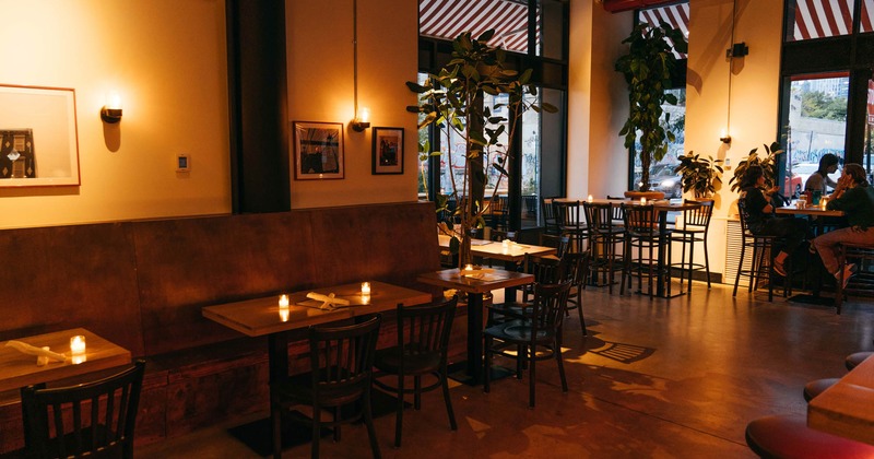 Interior, seating area