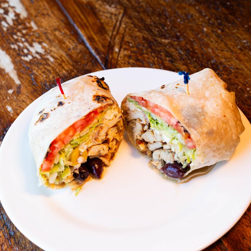 #24 Greek Grilled Chicken Wrap photo