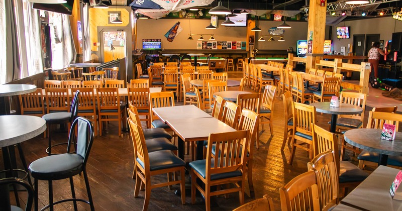 Interior, main dining area