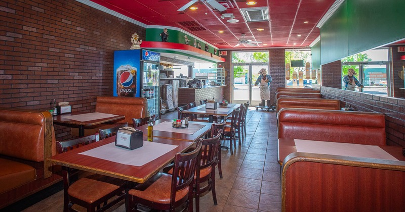Interior, Main seating area