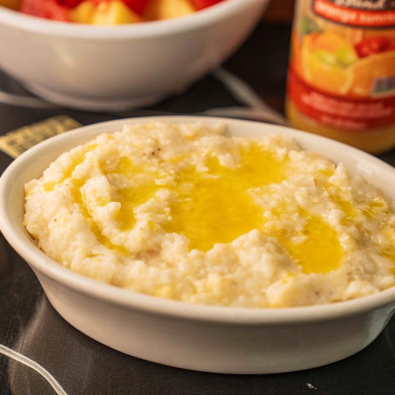 menu item 7 of 8, Grits