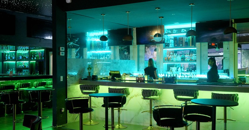 Interior dining area