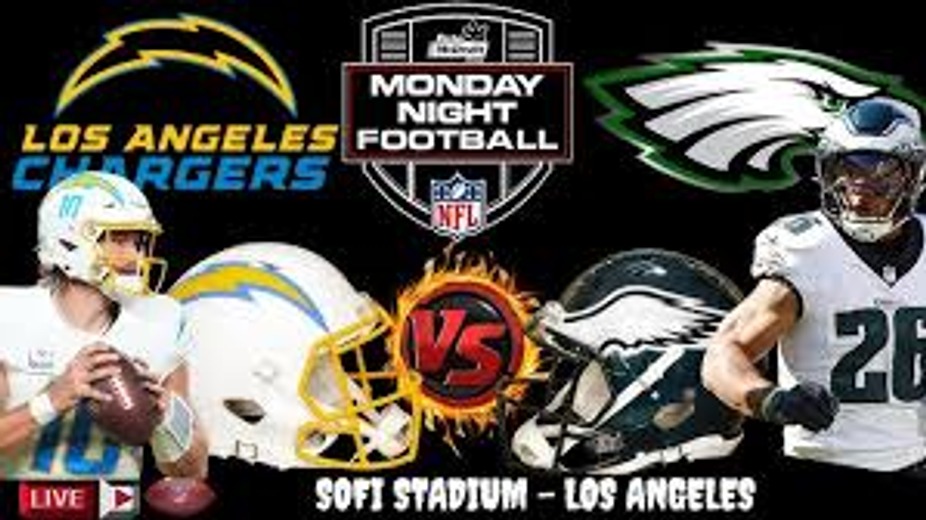 Monday night Football nfl  Eagles v Chargers event photo