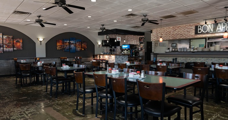 Interior, main dining area
