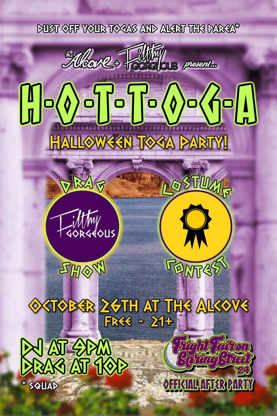 H-O-T-T-O-G-A!:  An Alcove Halloween event photo