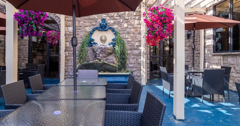 Exterior seating area