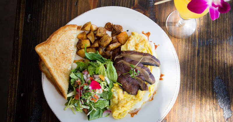 Oaxaca Omelette, top view