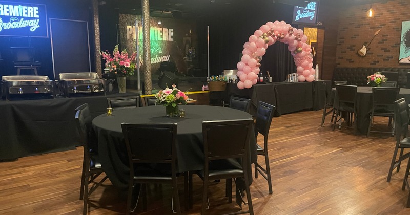 Interior, dining area