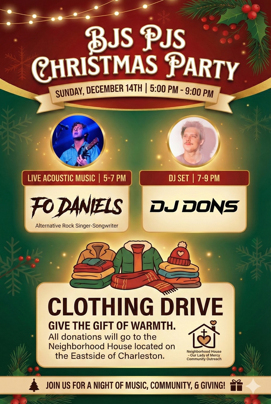 BJS PJ Christmas Party event photo
