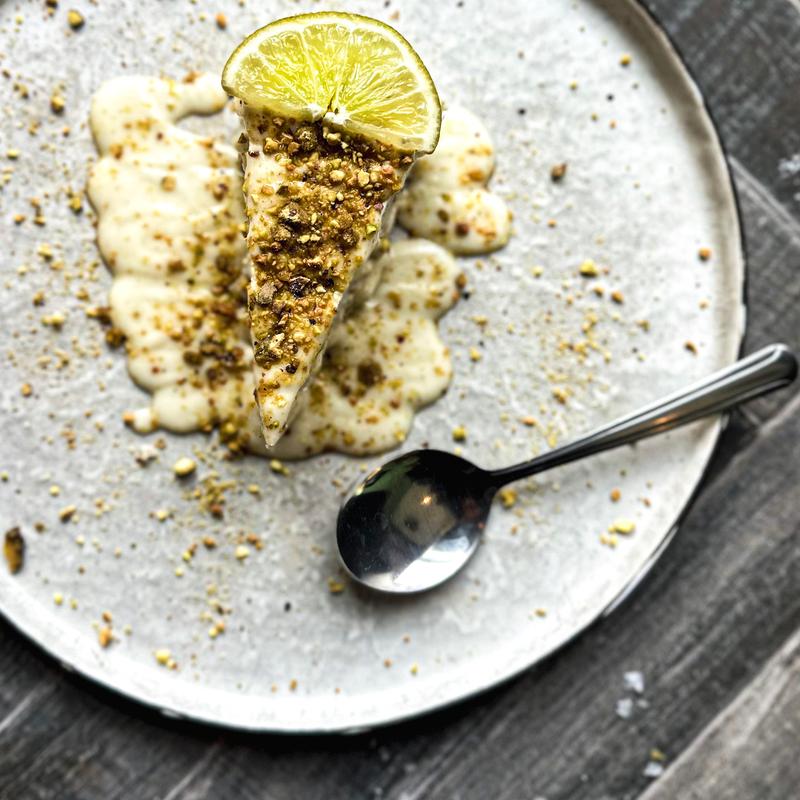 Coconut Lime Cashew Cheesecake photo